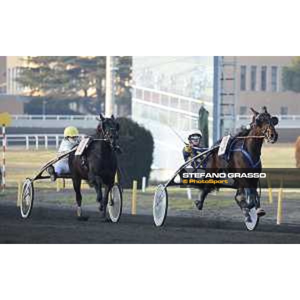 Antonio Di Nardo with Vale Capar wins the Gran Premio Allevatori Filly Rome,Capannelle racecourse 26th dec.2016 ph.Stefano Grasso