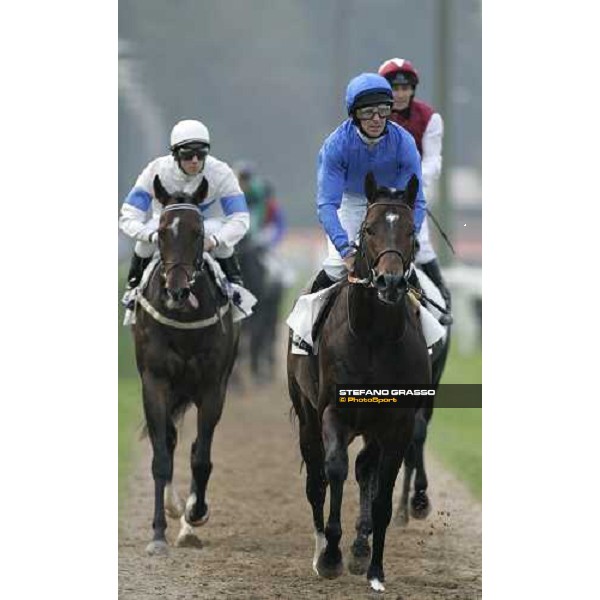 Ted Durcan comes back on Caradak - Premio Vittorio di Capua Milan San Siro, 14th october 2006 ph. Stefano Grasso