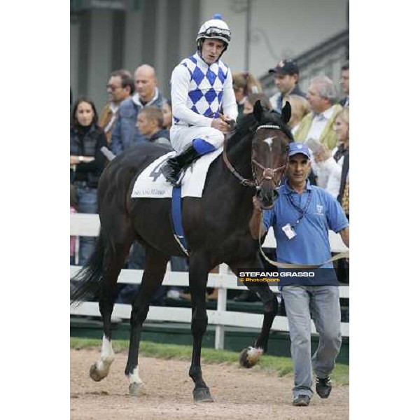 Mirco Demuro on Distant Way Milan San Siro, 14th october 2006 ph. Stefano Grasso