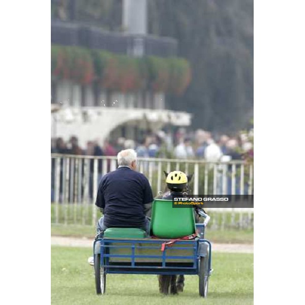 driving school at San Siro racetrack Milan San Siro, 14th october 2006 ph. Stefano Grasso