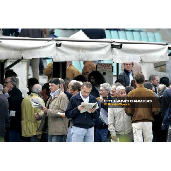 bookies Milan San Siro, 14th october 2006 ph. Stefano Grasso