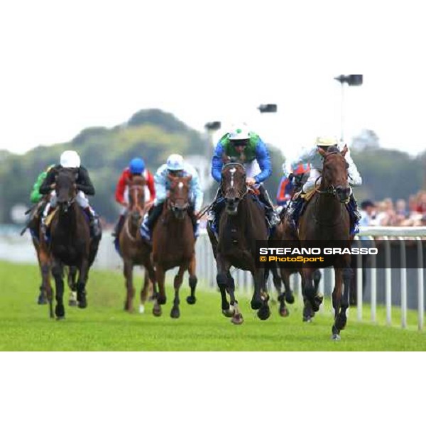Kieren Fallon on Islington wins the Yorkshire Oaks - Gr.1 York, august 20 2003-ph.Stefano Grasso 