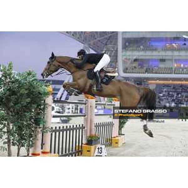 Pilar Cordon on Galine la cour Zichelhof Competition S12 - CSI5* Shaqab, 4th march 2017 ph.Stefano Grasso/Al Shaqab