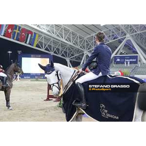 CHI of Al Shaqab - Class S04 CSI5* - Bertram Allen on Molly Malone V during prize giving ceremony Doha, Al Shaqab - 02th March 2017 ph.Mario Grassia/Al Shaqab