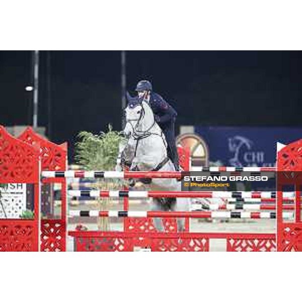 CHI of Al Shaqab - Class S04 CSI5* - Lorenzo de Luca on Limestone Grey Doha, Al Shaqab - 02th March 2017 ph.Mario Grassia/Al Shaqab