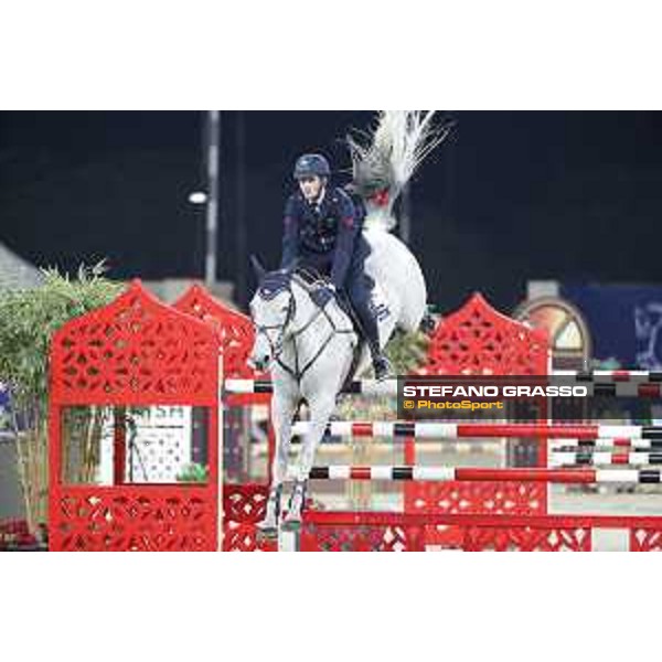CHI of Al Shaqab - Class S04 CSI5* - Lorenzo de Luca on Limestone Grey Doha, Al Shaqab - 02th March 2017 ph.Mario Grassia/Al Shaqab