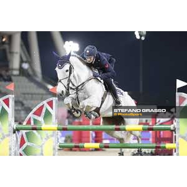 CHI of Al Shaqab - Class S04 CSI5* - Lorenzo de Luca on Limestone Grey Doha, Al Shaqab - 02th March 2017 ph.Mario Grassia/Al Shaqab