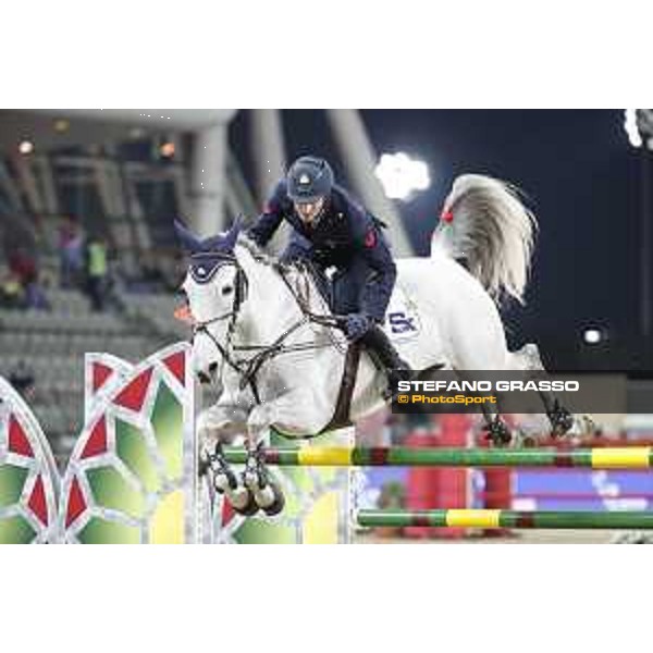 CHI of Al Shaqab - Class S04 CSI5* - Lorenzo de Luca on Limestone Grey Doha, Al Shaqab - 02th March 2017 ph.Mario Grassia/Al Shaqab