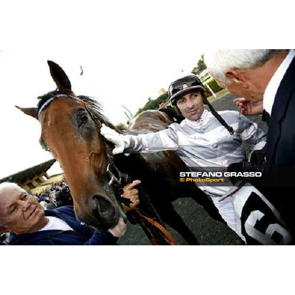 close up for Il Cadetto winner of Premio Guido Berardelli Rome Capannelle, 22nd october 2006 ph. Stefano Grasso