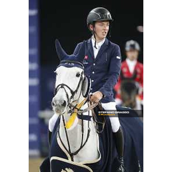 CHI of Al Shaqab - Class S04 CSI5* - Bertram Allen on Molly Malone V during prize giving ceremony Doha, Al Shaqab - 02th March 2017 ph.Mario Grassia/Al Shaqab