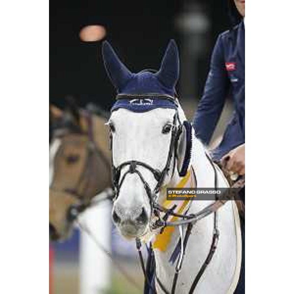 CHI of Al Shaqab - Class S04 CSI5* - Bertram Allen on Molly Malone V during prize giving ceremony Doha, Al Shaqab - 02th March 2017 ph.Mario Grassia/Al Shaqab