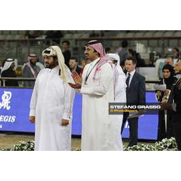 CHI of Al Shaqab - Class S04 CSI5* - Moments during prize giving ceremony Doha, Al Shaqab - 02th March 2017 ph.Mario Grassia/Al Shaqab