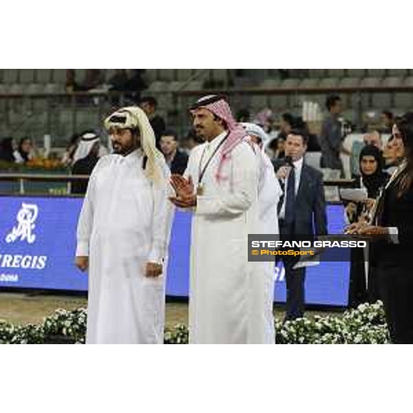 CHI of Al Shaqab - Class S04 CSI5* - Moments during prize giving ceremony Doha, Al Shaqab - 02th March 2017 ph.Mario Grassia/Al Shaqab