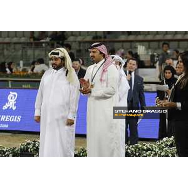 CHI of Al Shaqab - Class S04 CSI5* - Moments during prize giving ceremony Doha, Al Shaqab - 02th March 2017 ph.Mario Grassia/Al Shaqab