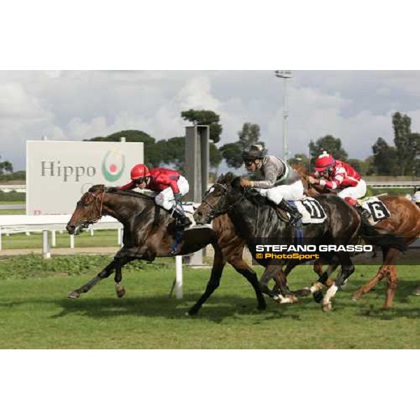 Endo Botti on Rumsfeld wins the Premio Nearco Rome Capannelle, 22nd october 2006 ph. Stefano Grasso