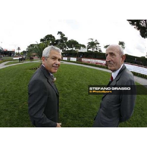 Mr. Colasanti and Luigi Camici Rome Capannelle, 22nd october 2006 ph. Stefano Grasso