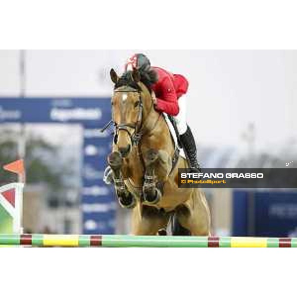 CHI of Al Shaqab - Class S12 CSI5* Grand Prix - Omer Karaevli on Roso au Crosnier Doha, Al Shaqab - 04th March 2017 ph.Stefano Grasso/Al Shaqab