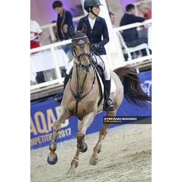CHI of Al Shaqab - Class S12 CSI5* Grand Prix - Janika Sprunger on Aris CMS Doha, Al Shaqab - 04th March 2017 ph.Stefano Grasso/Al Shaqab