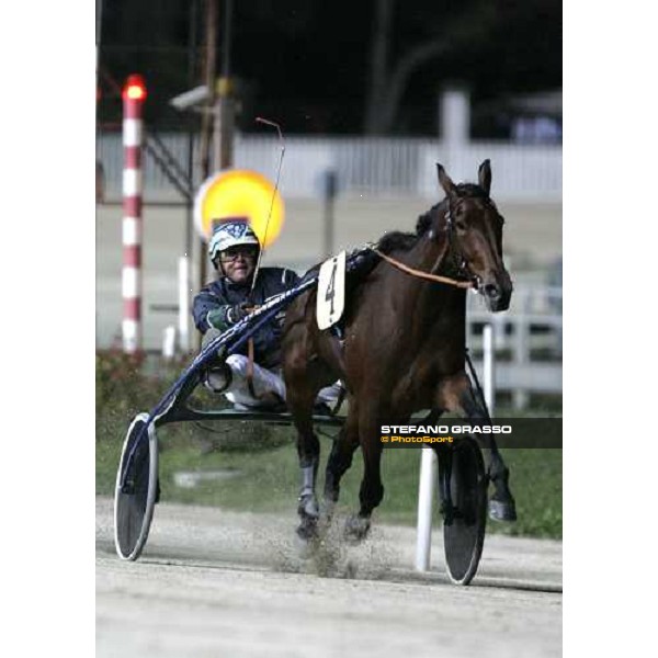 Marco Smorgon with Giulia Grif wins Gran Premio Orsi Mangelli Milan San Siro, 1st nov. 2006 ph. Stefano Grasso