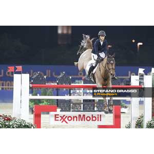 CHI of Al Shaqab - Class S12 CSI5* Grand Prix - Janika Sprunger on Aris CMS Doha, Al Shaqab - 04th March 2017 ph.Stefano Grasso/Al Shaqab