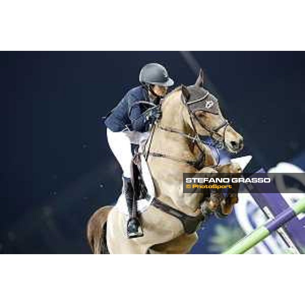 CHI of Al Shaqab - Class S12 CSI5* Grand Prix - Janika Sprunger on Aris CMS Doha, Al Shaqab - 04th March 2017 ph.Stefano Grasso/Al Shaqab