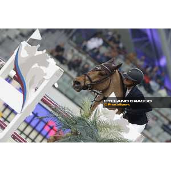 CHI of Al Shaqab - Class S12 CSI5* Grand Prix - Janika Sprunger on Aris CMS Doha, Al Shaqab - 04th March 2017 ph.Stefano Grasso/Al Shaqab