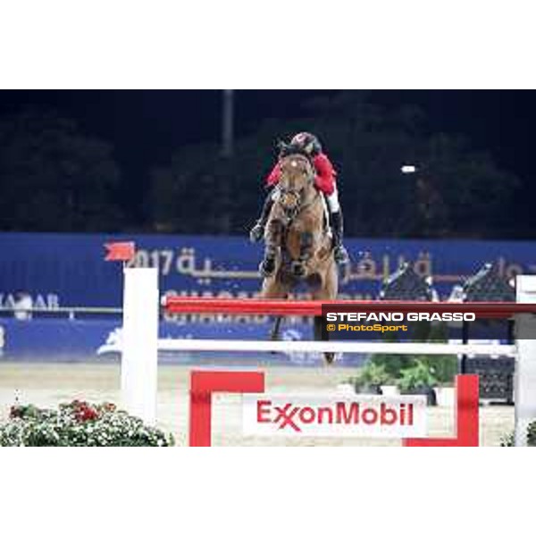 CHI of Al Shaqab - Class S12 CSI5* Grand Prix - Omer Karaevli on Roso au Crosnier Doha, Al Shaqab - 04th March 2017 ph.Stefano Grasso/Al Shaqab