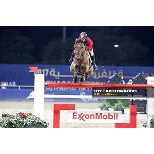 CHI of Al Shaqab - Class S12 CSI5* Grand Prix - Omer Karaevli on Roso au Crosnier Doha, Al Shaqab - 04th March 2017 ph.Stefano Grasso/Al Shaqab