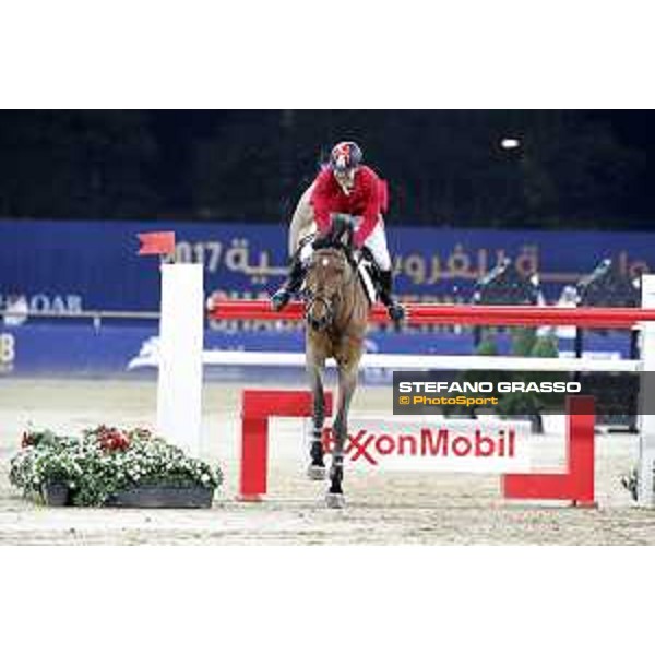 CHI of Al Shaqab - Class S12 CSI5* Grand Prix - Omer Karaevli on Roso au Crosnier Doha, Al Shaqab - 04th March 2017 ph.Stefano Grasso/Al Shaqab