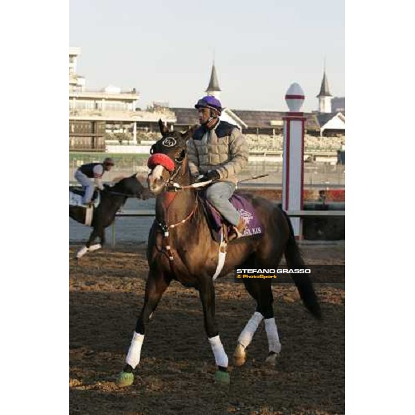 Lava Man Louisville Churchills Down racetrack, 3rd nov. 2006 ph. Stefano Grasso