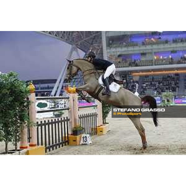 CHI of Al Shaqab - Class S12 CSI5* Grand Prix - Janika Sprunger on Aris CMS Doha, Al Shaqab - 04th March 2017 ph.Stefano Grasso/Al Shaqab