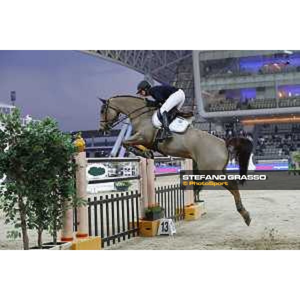CHI of Al Shaqab - Class S12 CSI5* Grand Prix - Janika Sprunger on Aris CMS Doha, Al Shaqab - 04th March 2017 ph.Stefano Grasso/Al Shaqab