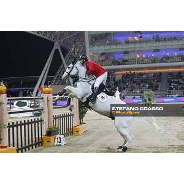 CHI of Al Shaqab - Class S12 CSI5* Grand Prix - Ibrahim Hani Bisharat on Bowie Z Doha, Al Shaqab - 04th March 2017 ph.Stefano Grasso/Al Shaqab