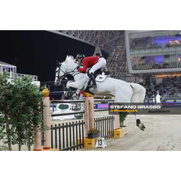 CHI of Al Shaqab - Class S12 CSI5* Grand Prix - Ibrahim Hani Bisharat on Bowie Z Doha, Al Shaqab - 04th March 2017 ph.Stefano Grasso/Al Shaqab