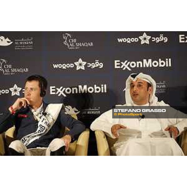 CHI of Al Shaqab - Class S12 CSI5* Grand Prix - Scott Brash and Omar Al Mannai (CHI Al Shaqab event director) Doha, Al Shaqab - 04th March 2017 ph.Stefano Grasso/Al Shaqab