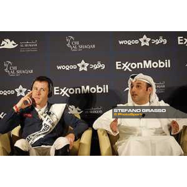 CHI of Al Shaqab - Class S12 CSI5* Grand Prix - Scott Brash and Omar Al Mannai (CHI Al Shaqab event director) Doha, Al Shaqab - 04th March 2017 ph.Stefano Grasso/Al Shaqab