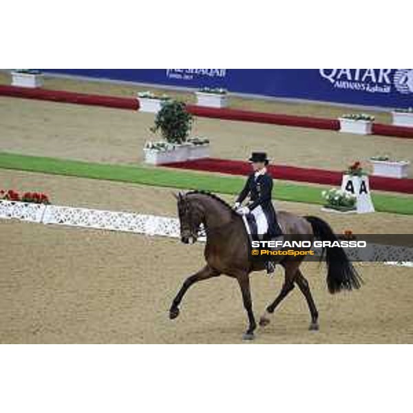 Isabelle Werth on Don Johnson Frh CDI5* - Grand Prix Doha-Al Shaqab,3rd march 2017 ph.Stefano Grasso/Al Shaqab