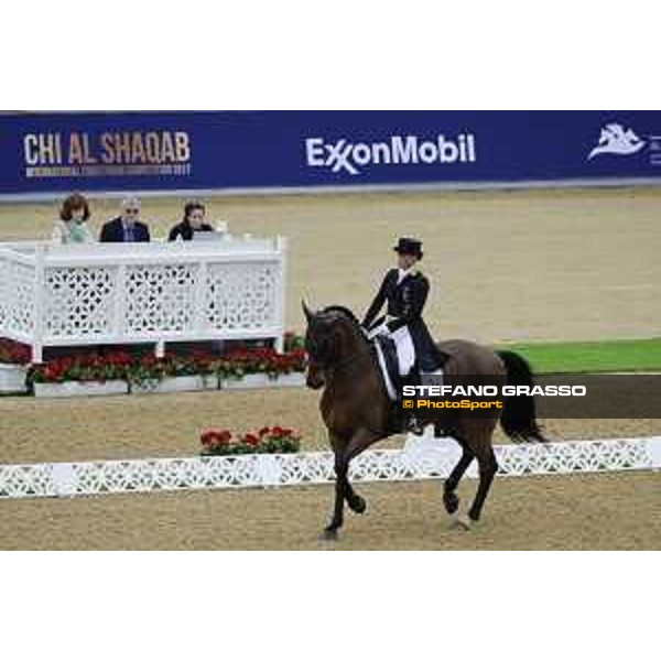 Isabelle Werth on Don Johnson Frh CDI5* - Grand Prix Doha-Al Shaqab,3rd march 2017 ph.Stefano Grasso/Al Shaqab
