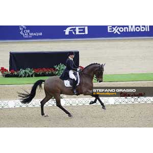 Isabelle Werth on Don Johnson Frh CDI5* - Grand Prix Doha-Al Shaqab,3rd march 2017 ph.Stefano Grasso/Al Shaqab