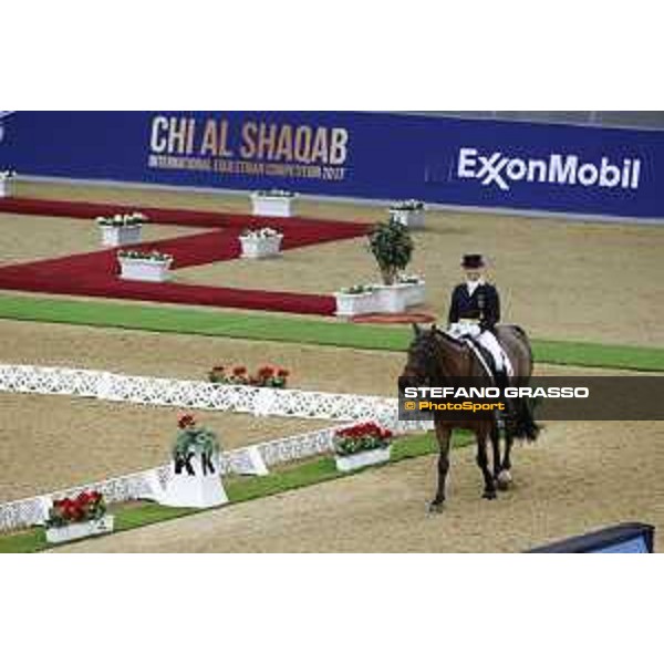 Isabelle Werth on Don Johnson Frh CDI5* - Grand Prix Doha-Al Shaqab,3rd march 2017 ph.Stefano Grasso/Al Shaqab