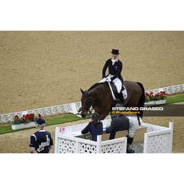 Isabelle Werth on Don Johnson Frh CDI5* - Grand Prix Doha-Al Shaqab,3rd march 2017 ph.Stefano Grasso/Al Shaqab
