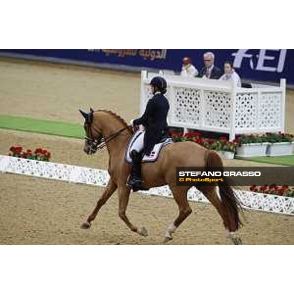 Cathrine Dufour on Atterupgaard Cassidy CDI5* - Grand Prix Doha-Al Shaqab,3rd march 2017 ph.Stefano Grasso/Al Shaqab