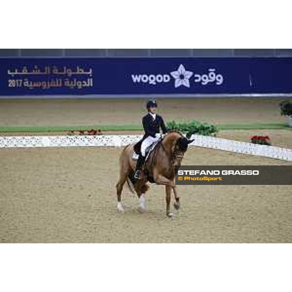 Cathrine Dufour on Atterupgaard Cassidy CDI5* - Grand Prix Doha-Al Shaqab,3rd march 2017 ph.Stefano Grasso/Al Shaqab