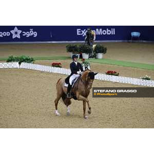 Cathrine Dufour on Atterupgaard Cassidy CDI5* - Grand Prix Doha-Al Shaqab,3rd march 2017 ph.Stefano Grasso/Al Shaqab