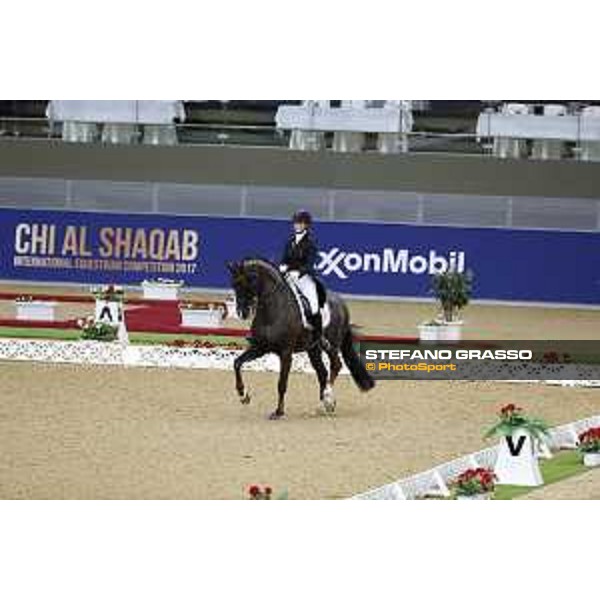 Anna KAsprzak on Doonperignon CDI5* - Grand Prix Doha-Al Shaqab,3rd march 2017 ph.Stefano Grasso/Al Shaqab