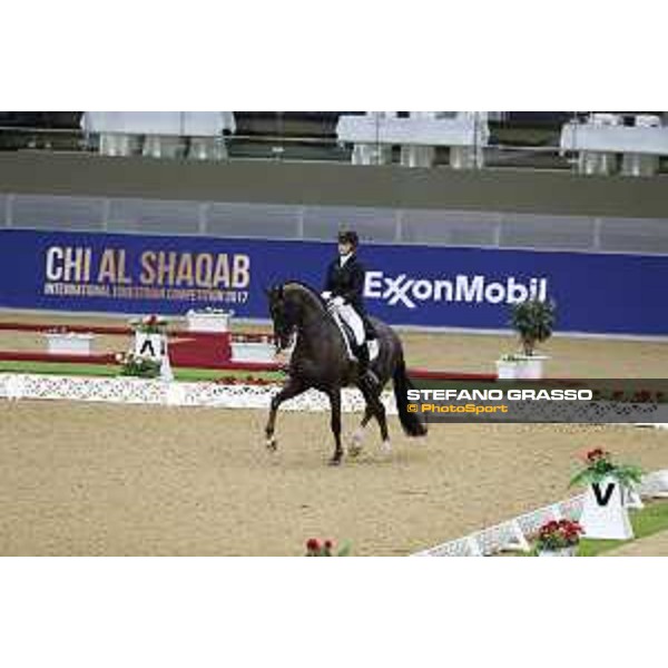 Anna KAsprzak on Doonperignon CDI5* - Grand Prix Doha-Al Shaqab,3rd march 2017 ph.Stefano Grasso/Al Shaqab