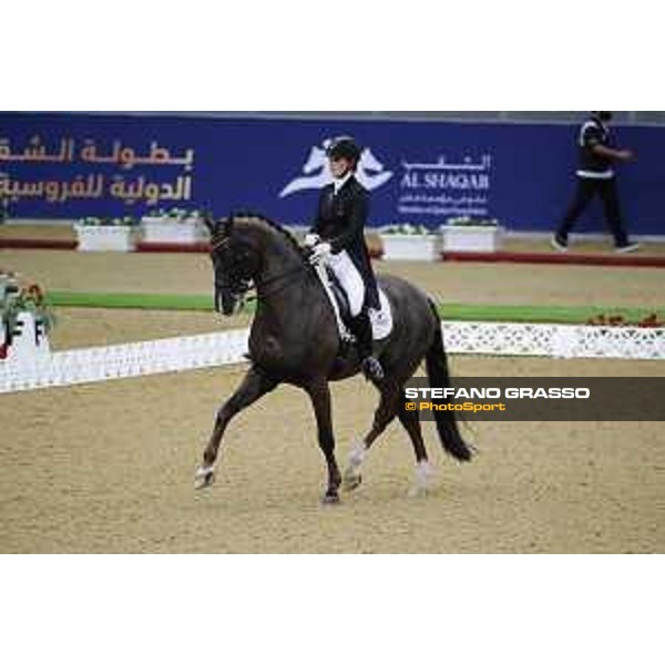 Anna KAsprzak on Doonperignon CDI5* - Grand Prix Doha-Al Shaqab,3rd march 2017 ph.Stefano Grasso/Al Shaqab