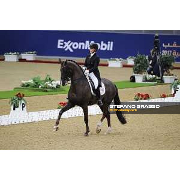 Anna KAsprzak on Doonperignon CDI5* - Grand Prix Doha-Al Shaqab,3rd march 2017 ph.Stefano Grasso/Al Shaqab