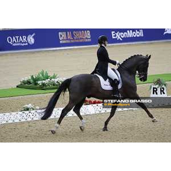 Anna KAsprzak on Doonperignon CDI5* - Grand Prix Doha-Al Shaqab,3rd march 2017 ph.Stefano Grasso/Al Shaqab