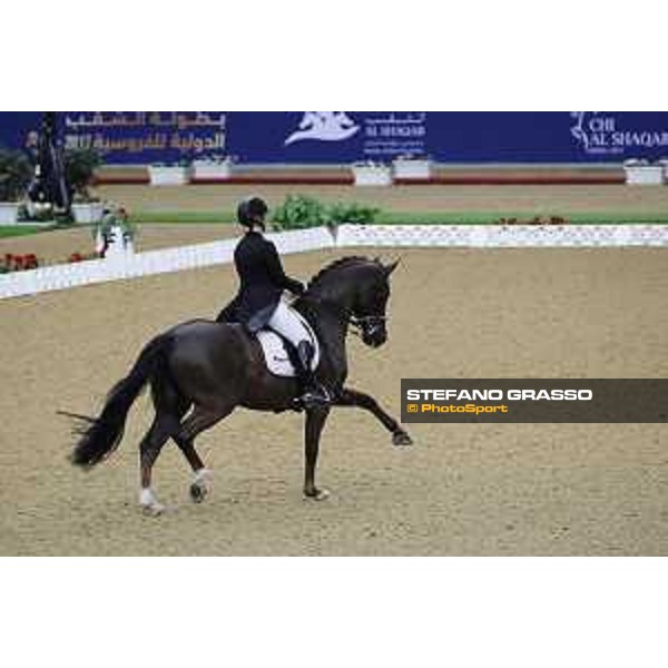 Anna KAsprzak on Doonperignon CDI5* - Grand Prix Doha-Al Shaqab,3rd march 2017 ph.Stefano Grasso/Al Shaqab